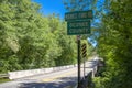 MooreÃ¢â¬â¢s Ford Bridge near Monroe, Georgia, where four African Americans were lynched by an unmasked mob on July 25, 1946 Royalty Free Stock Photo